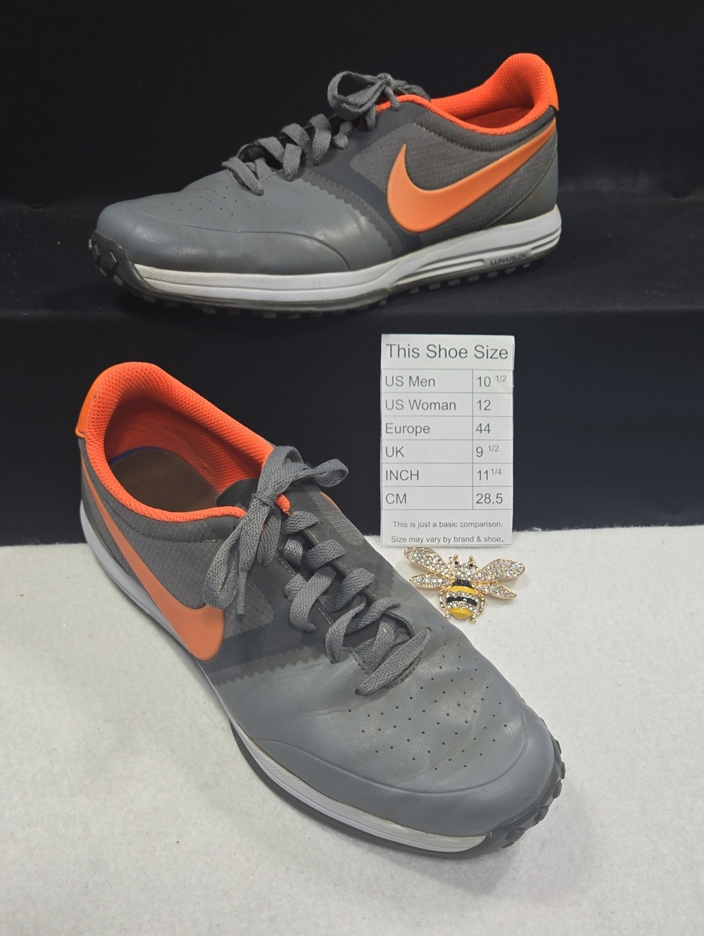 Nike Men’s Lunar Mont Royal Spike-less Golf Shoes